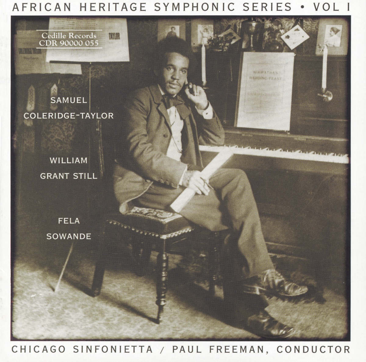 African Heritage Symphonic Series, Vol. 1 by Paul Freeman & Chicago Sinfonietta album cover