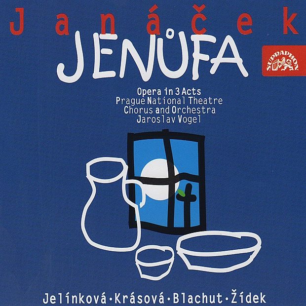 Janáček: Jenůfa by Stepanka Jelinkova, Marta Krasova, Beno Blachut, Ivo Zidek, Prague National Theatre Orchestra & Jaroslav Vogel album cover