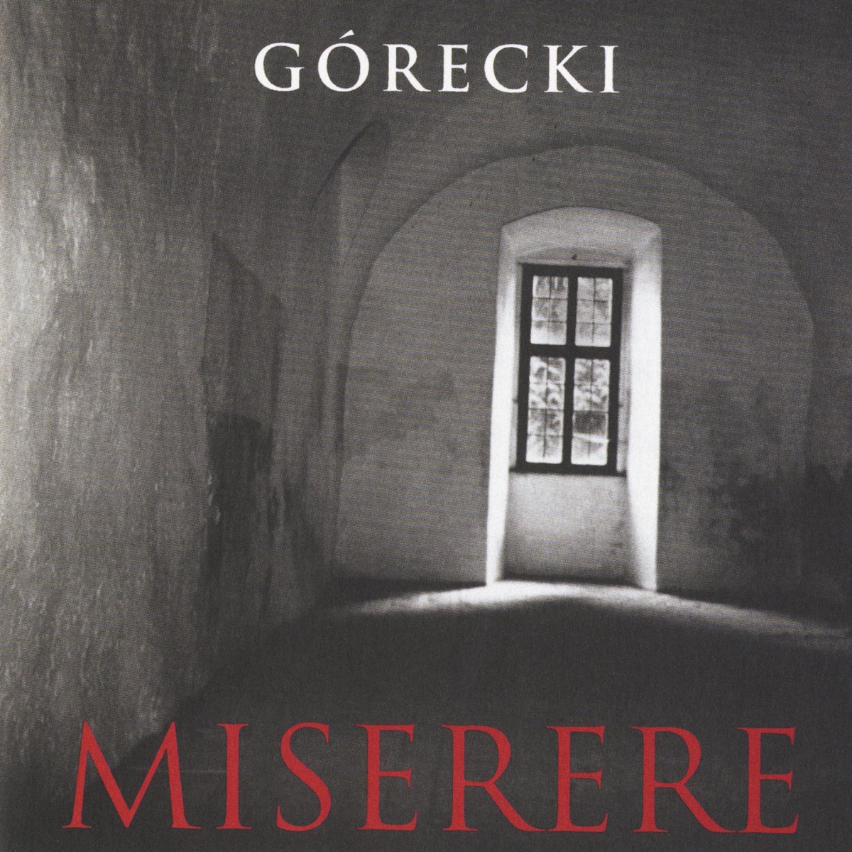 Górecki: Miserere by Chicago Symphony Chorus & Lira Chamber Chorus album cover