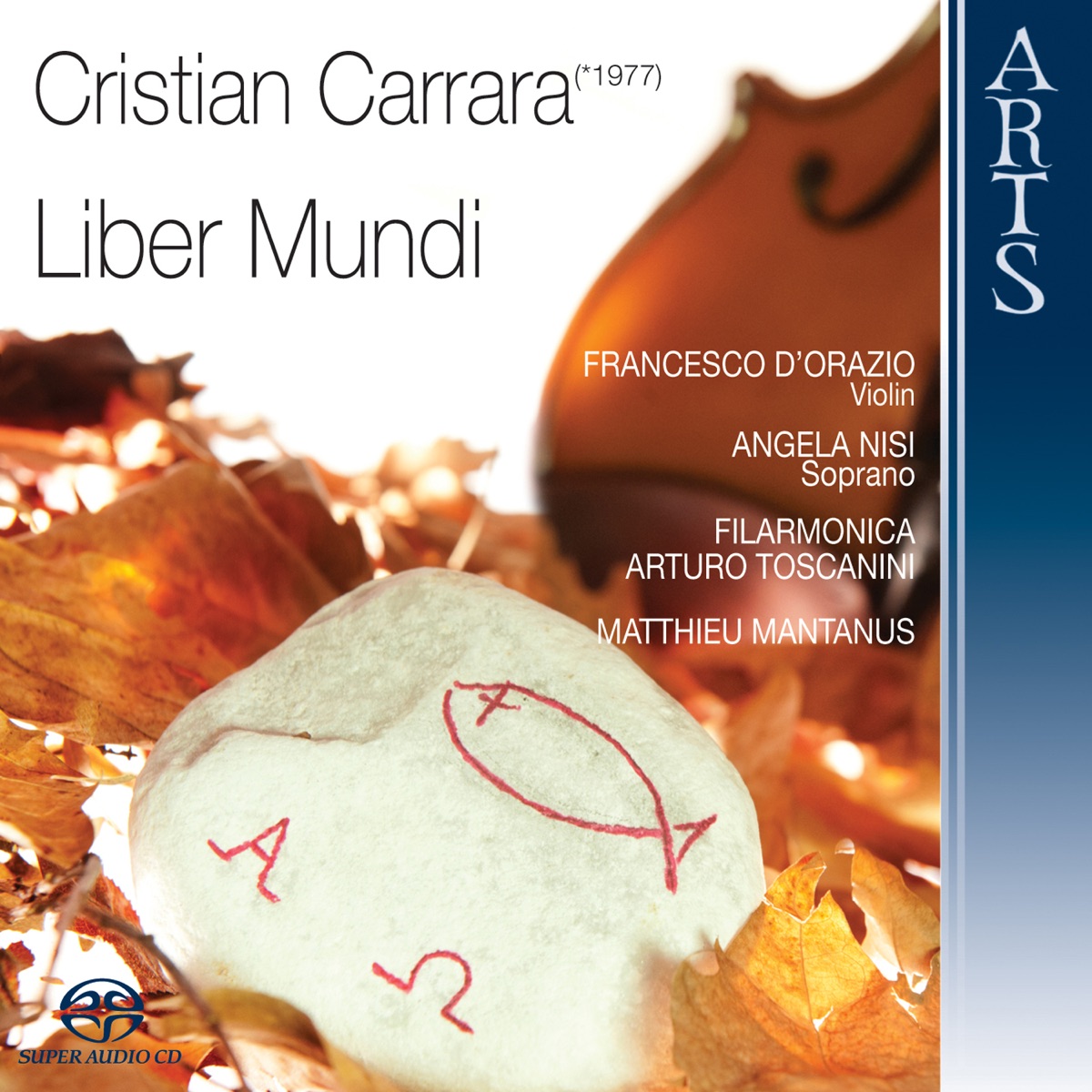 Liber Mundi by Filarmonica Arturo Toscanini, Angela Nisi, Francesco D'Orazio & Matthieu Mantanus album cover