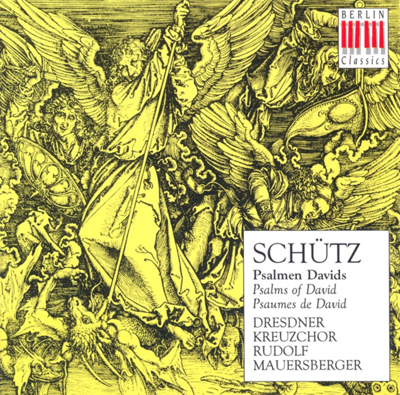 Heinrich Schütz: Psalms of David by Staatskapelle Dresden album cover