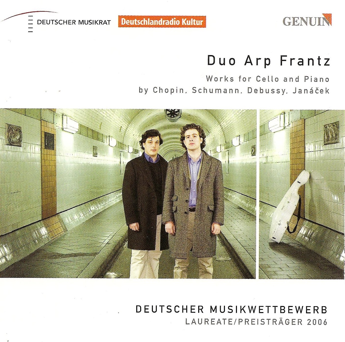 Chopin: Cello Sonata, Op. 65 - Schumann: Fantasiestucke - Debussy: Cello Sonata In D Minor - Janácek: Fairy Tale by Duo Arp Frantz album cover