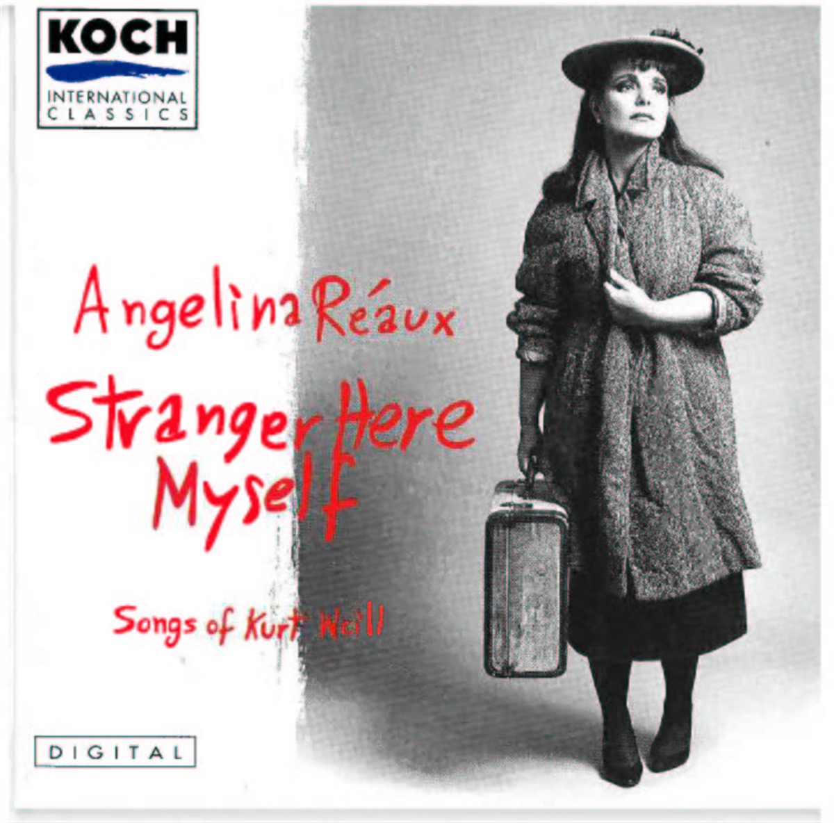 Stranger Here Myself - Songs of Kurt Weill by Angelina Reaux album cover