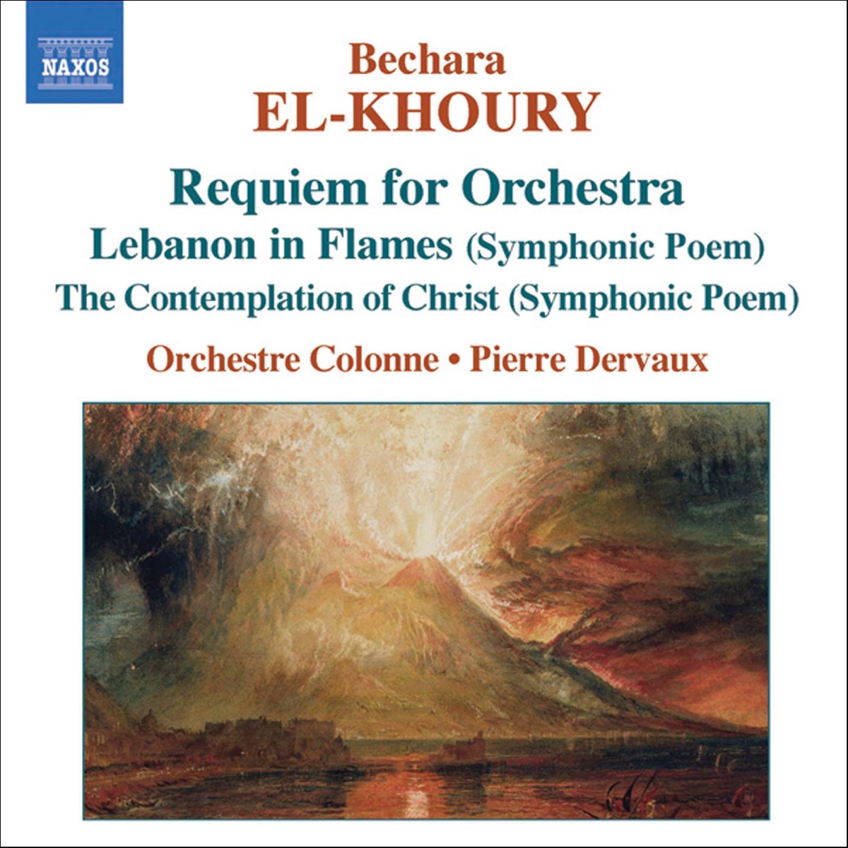 Bechara El-Khoury: Requiem for Orchestra by Orchestre Colonne & Pierre Dervaux album cover