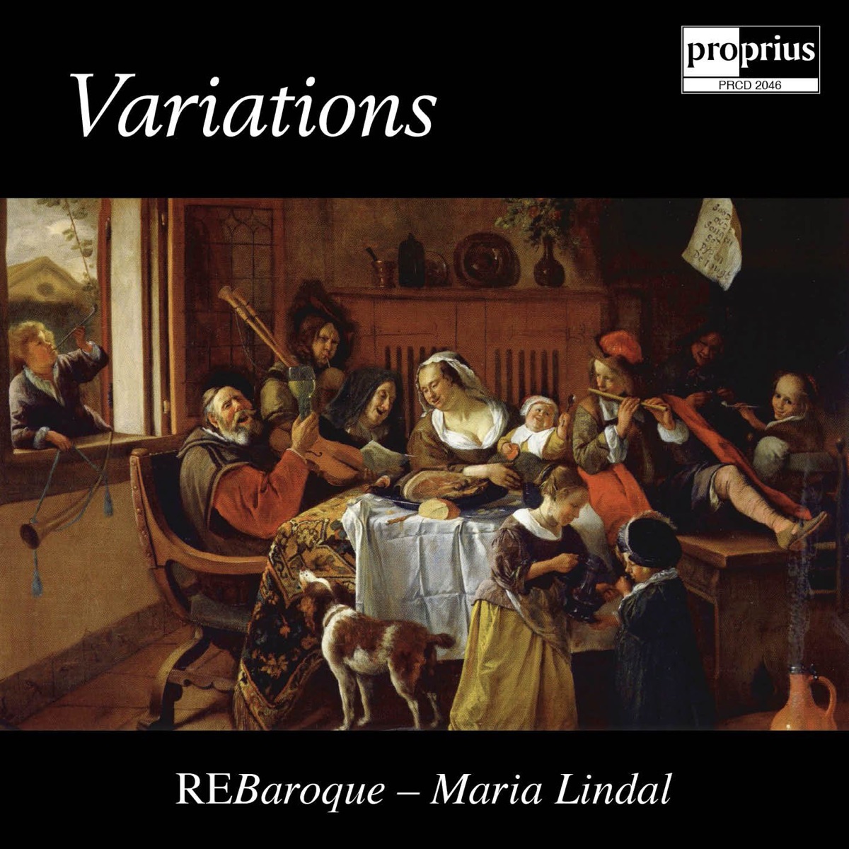 Variations by Maria Lindal & REBaroque album cover