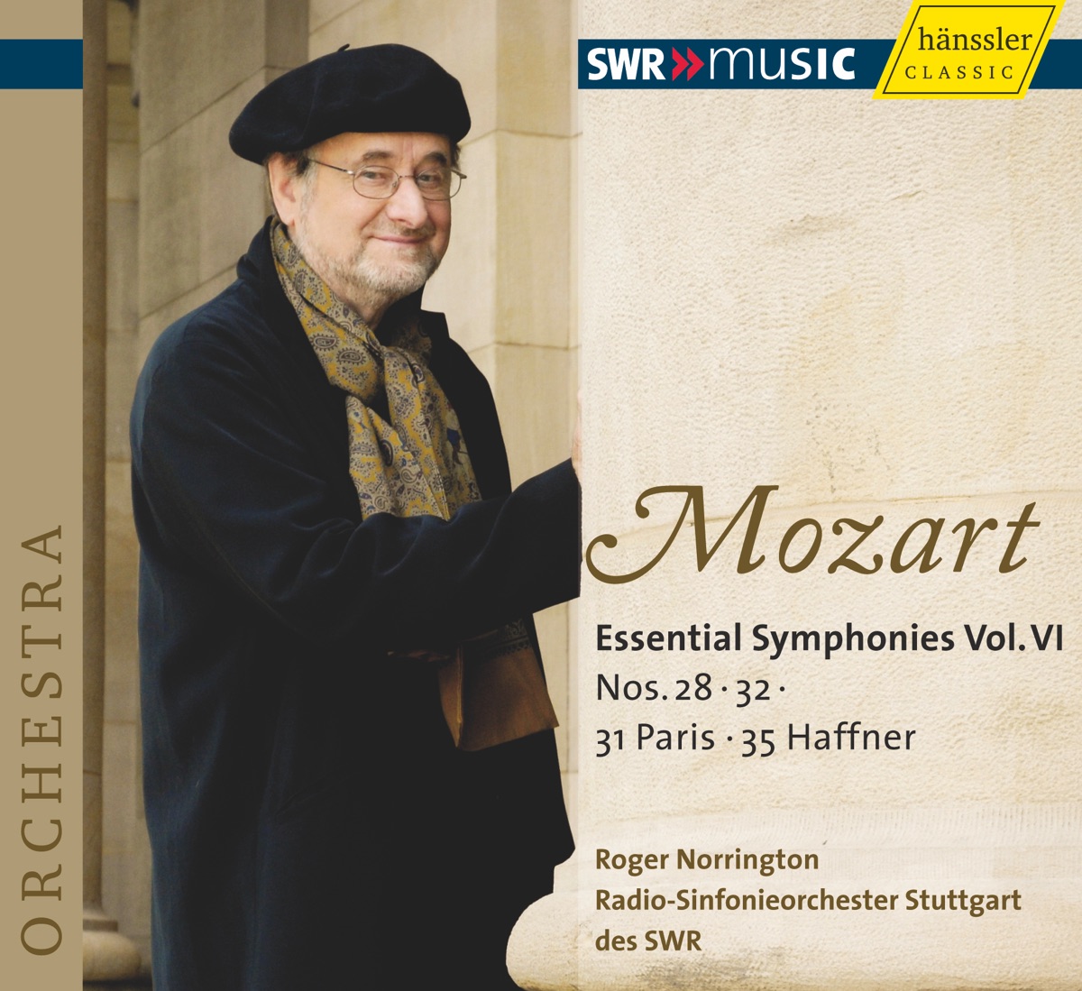 Mozart, W.A.: Symphonies (Essential), Vol. 6 - Nos. 28, 31, 32, 35 by Sir Roger Norrington & South West German Radio Symphony Orchestra album cover