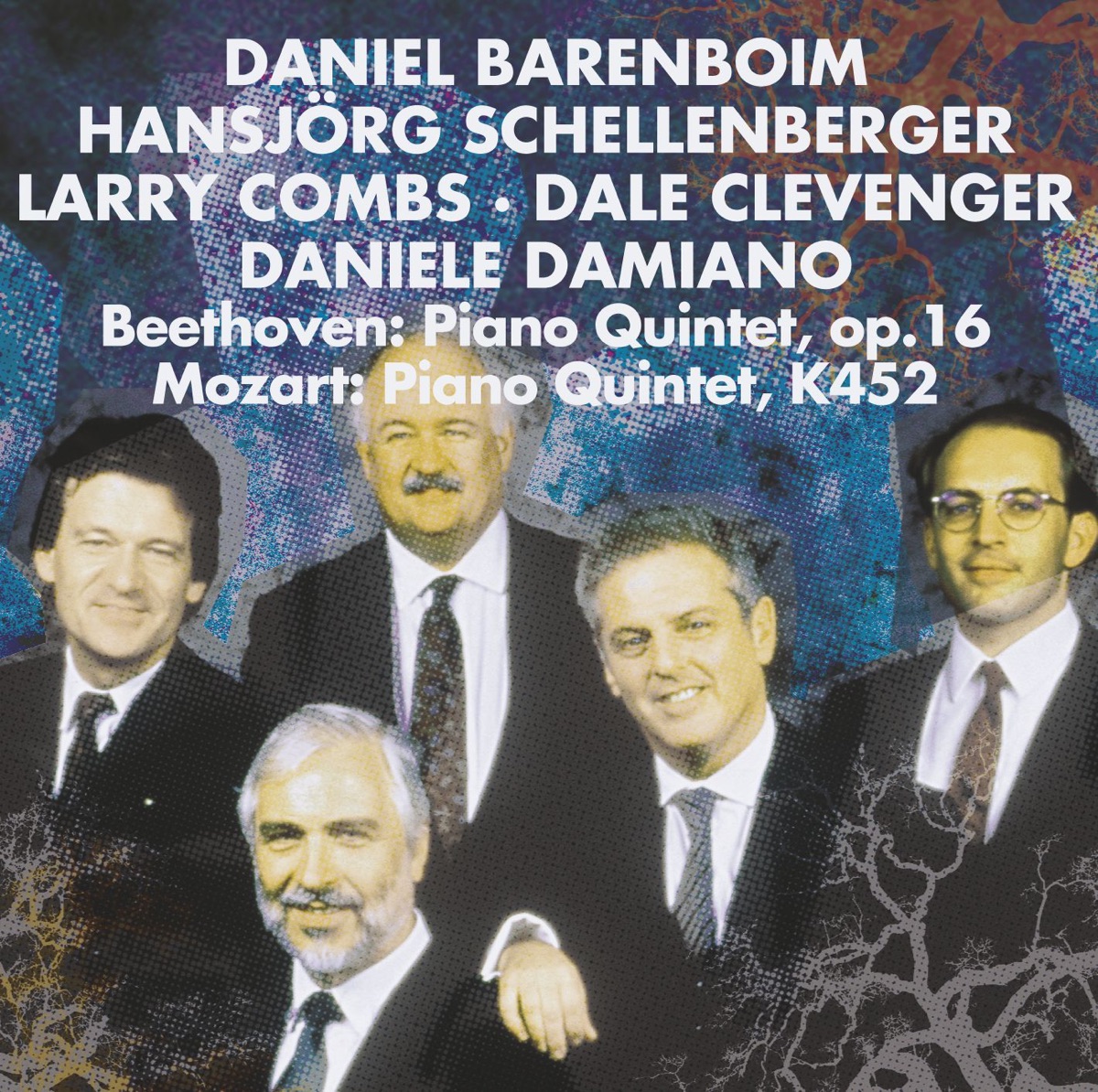 Mozart & Beethoven: Piano & Wind Quintets by Dale Clevenger, Daniel Barenboim, Daniele Damiano, Hansjörg Schellenberger & Larry Combs album cover