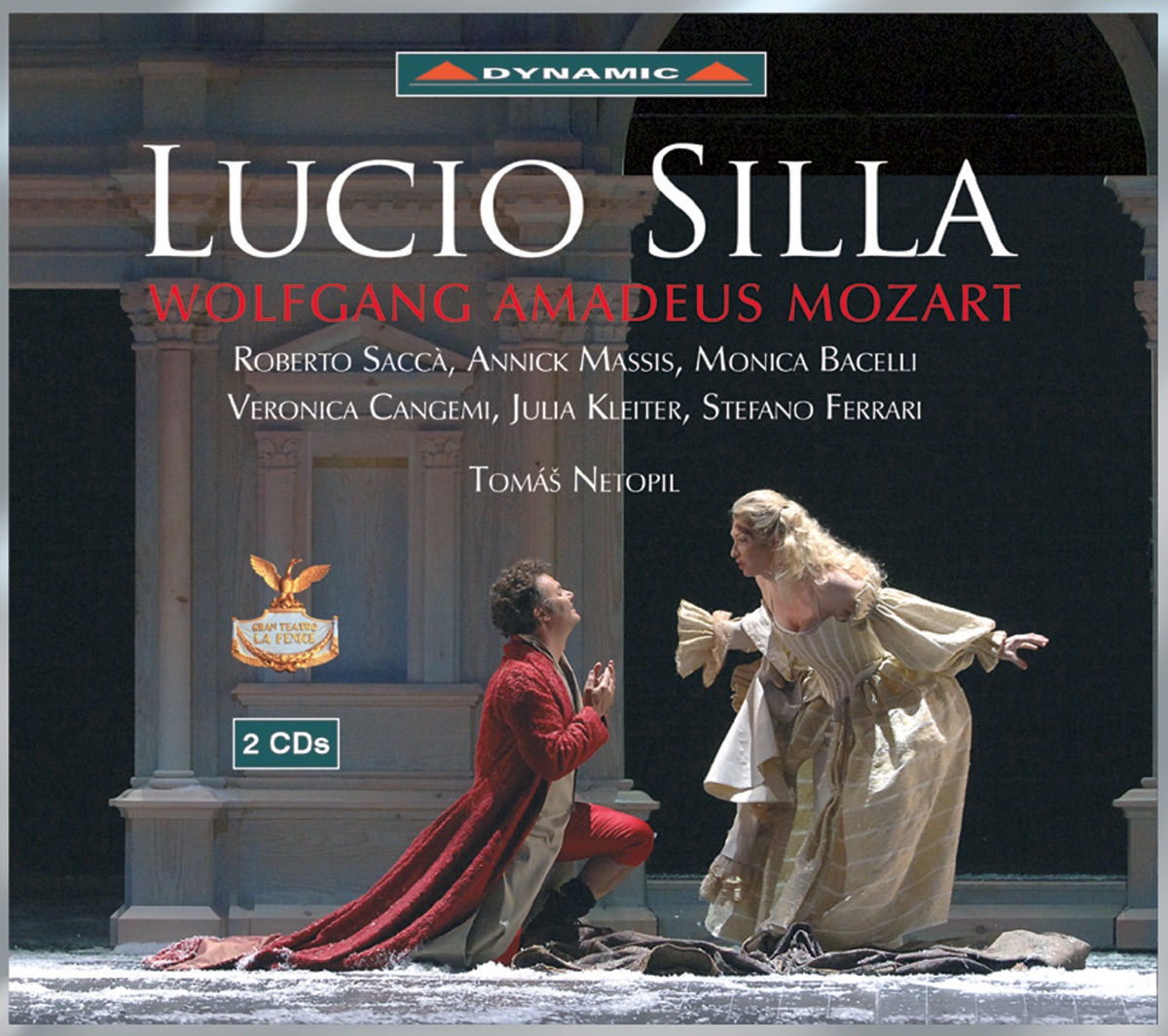 Mozart: Lucio Silla (Teatro la Fenice, 2006) by Roberto Sacca, Teatro La Fenice Orchestra & Tomáš Netopil album cover