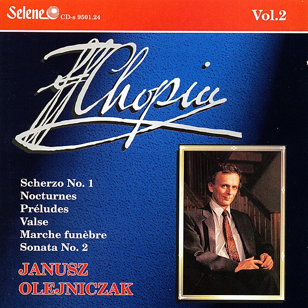 Chopin: Scherzo, Nocturnes, Preludes, Valse, March, Sonata No.2 by Janusz Olejniczak album cover