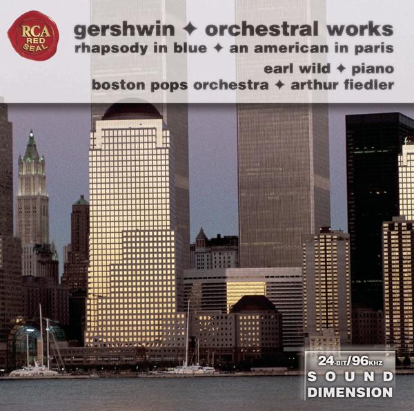 Dimension, Vol. 19 - Gershwin: Orchestral Works by Arthur Fiedler, Boston Pops Orchestra & Earl Wild album cover