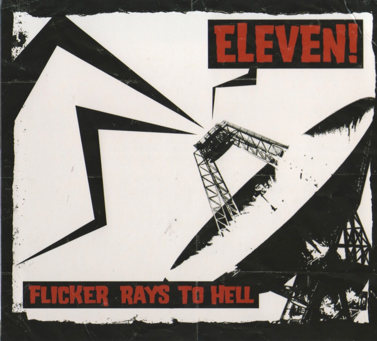 Flicker Rays to Hell by Eleven album cover