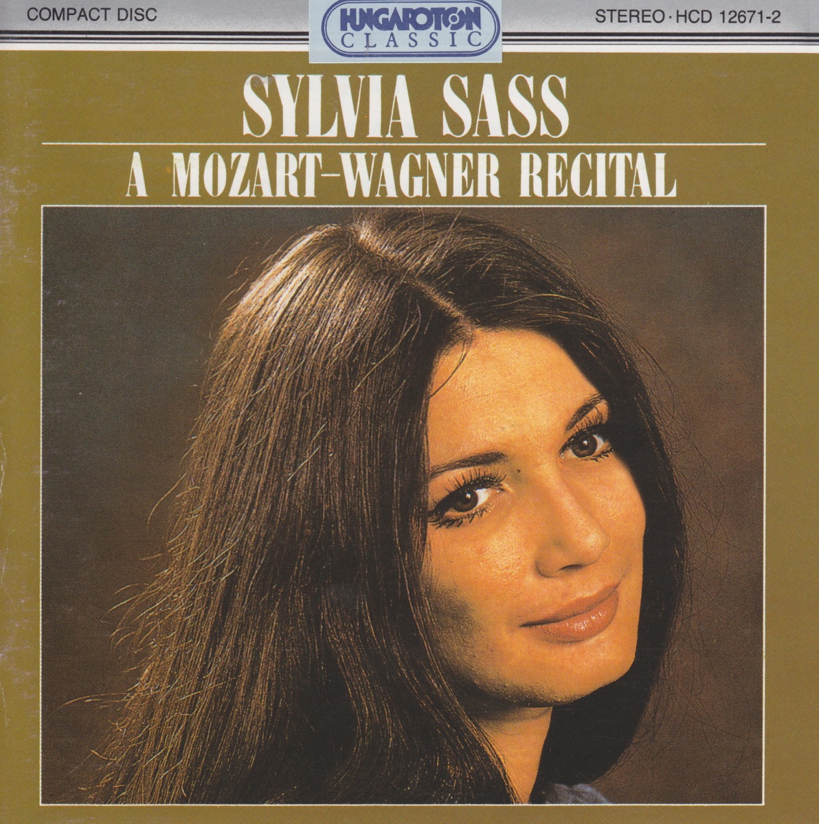 Sylvia Sass: A Mozart-Wagner Recital by Sylvia Sass album cover