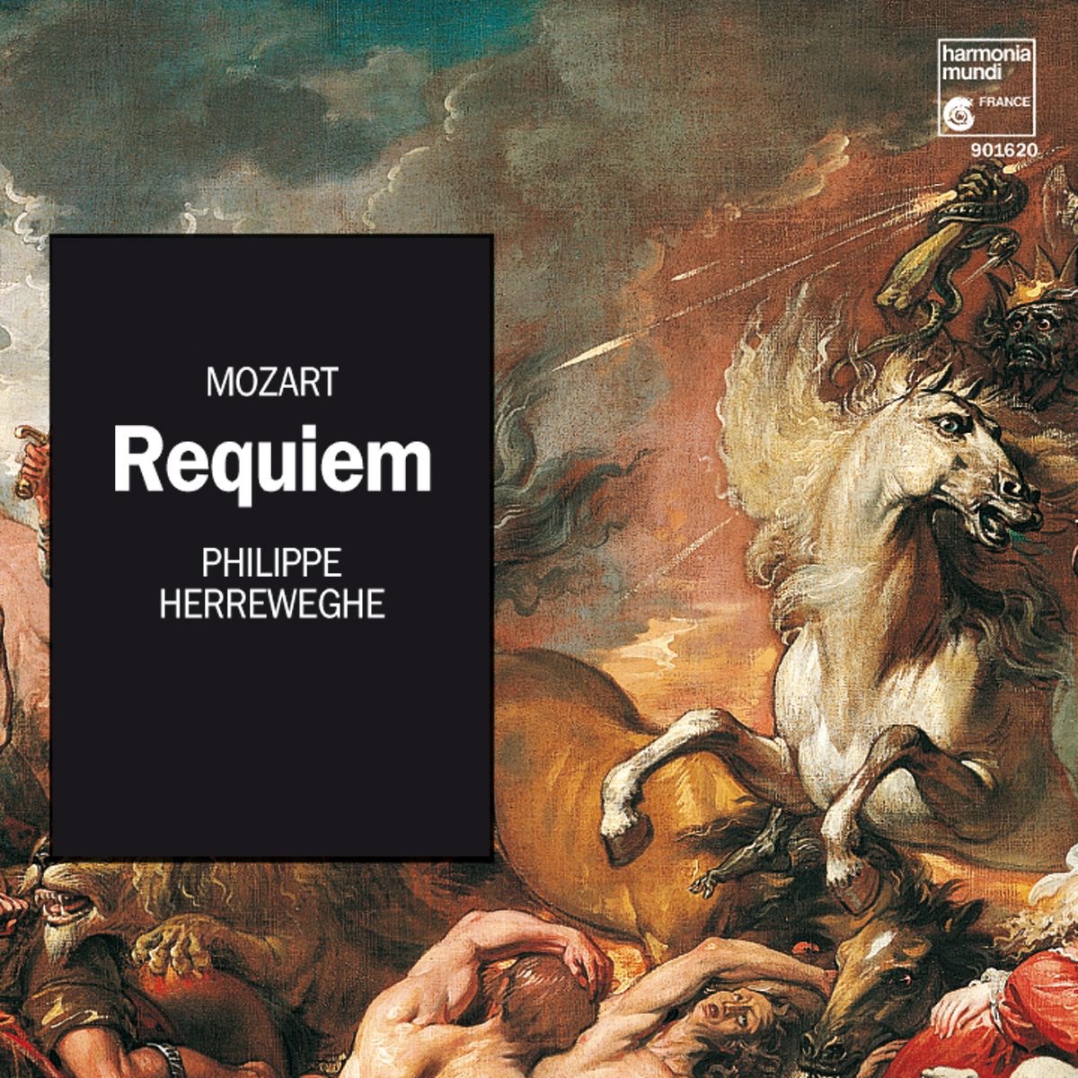 Mozart: Requiem by Collegium Vocale Gent, Hanno Müller-Brachmann, La Chapelle Royale, Orchestre des Champs-Elysées & Philippe Herreweghe album cover