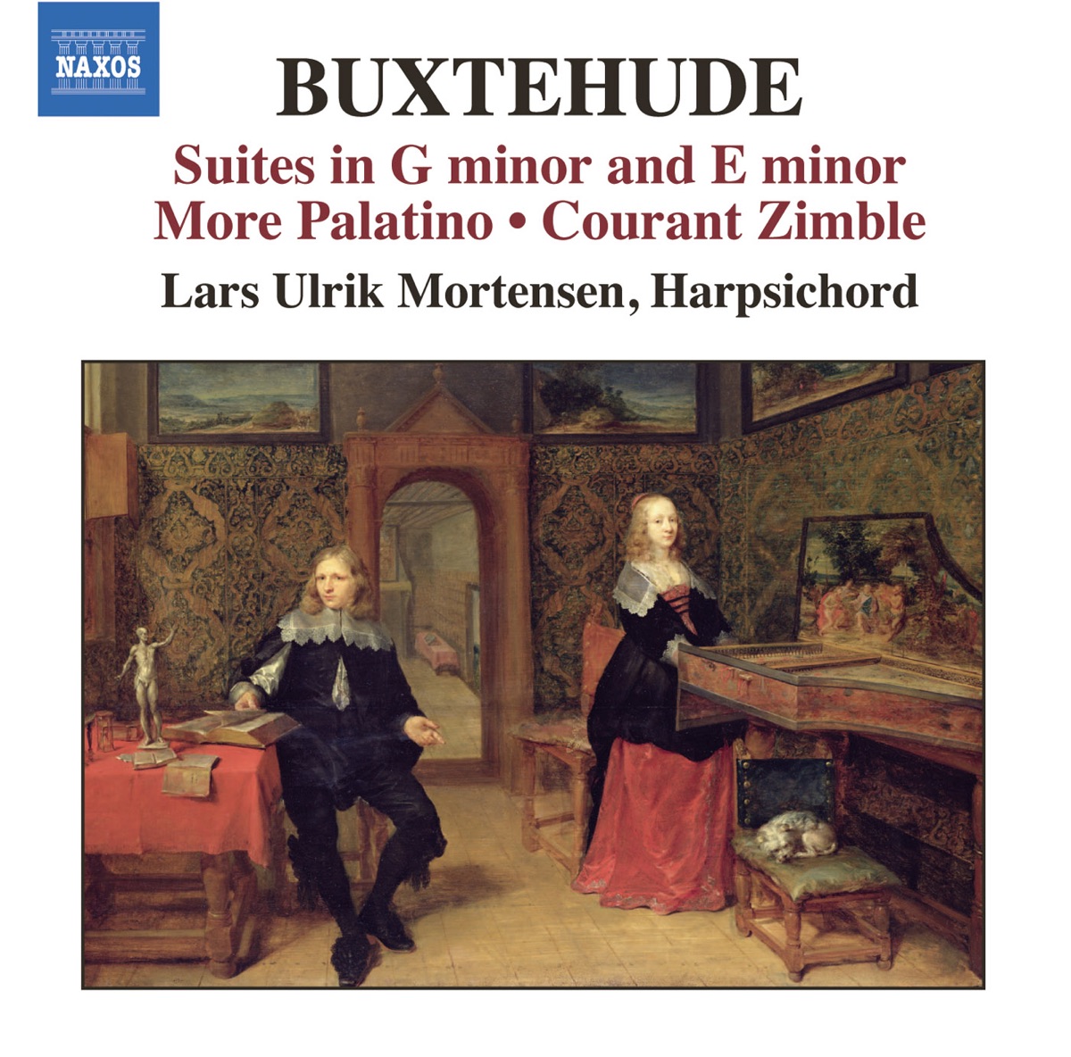 Buxtehude: Harpsichord Music, Vol. 2 by Lars Ulrik Mortensen album cover