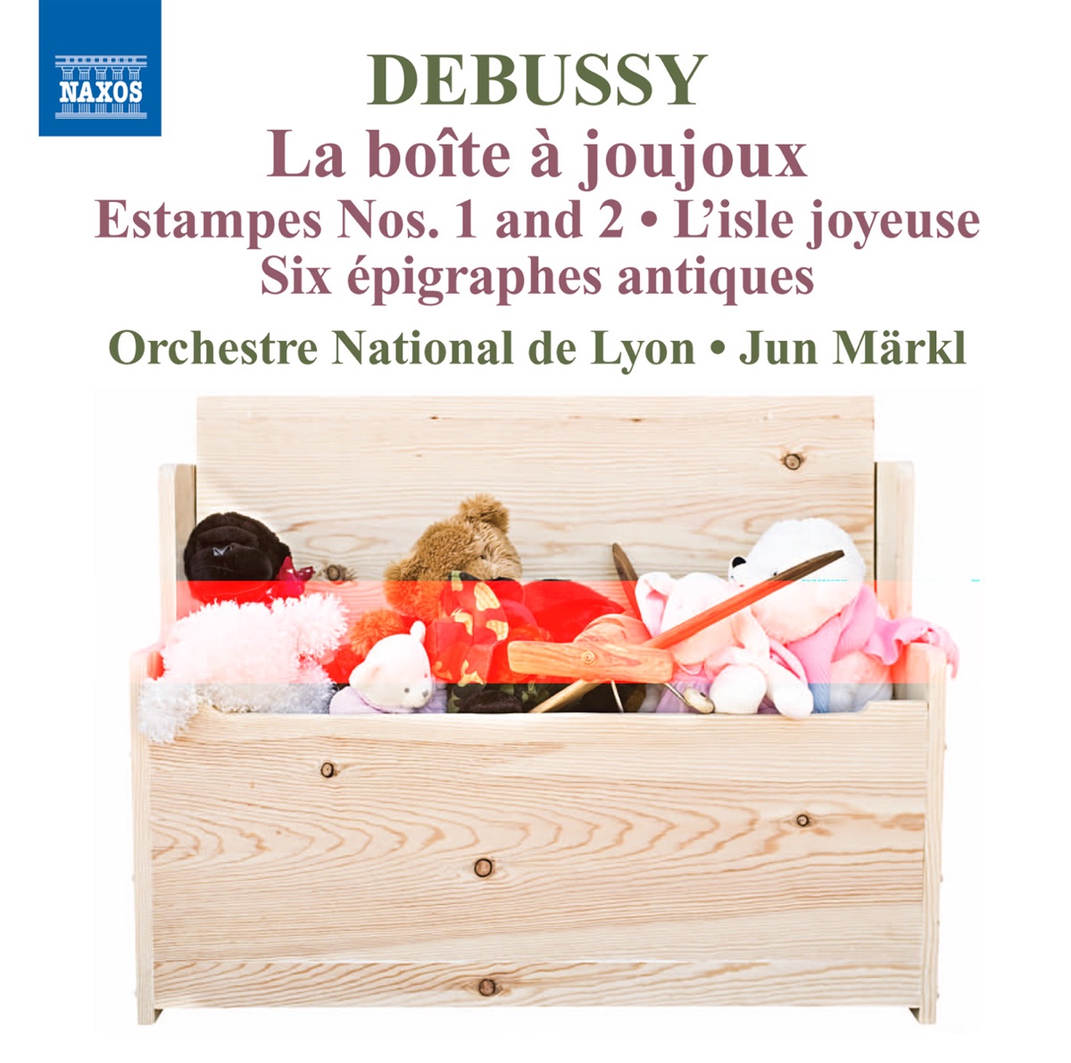 Debussy: Orchestral Works, Vol. 5 by Orchestre National de Lyon & Jun Märkl album cover