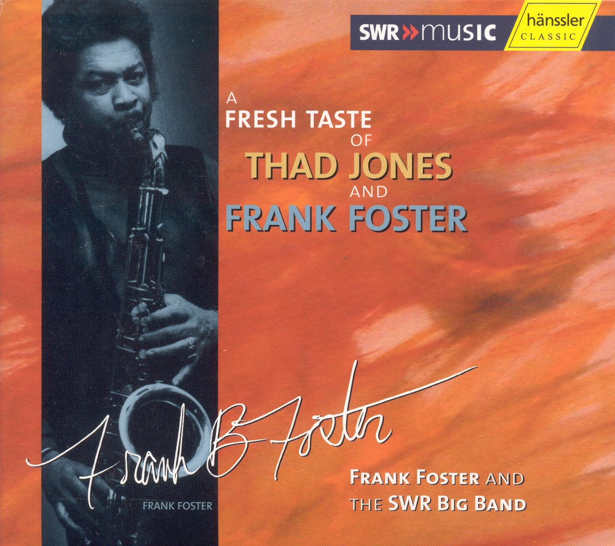 Fresh Taste of Thad Jones and Frank Foster (A) by Frank Foster album cover