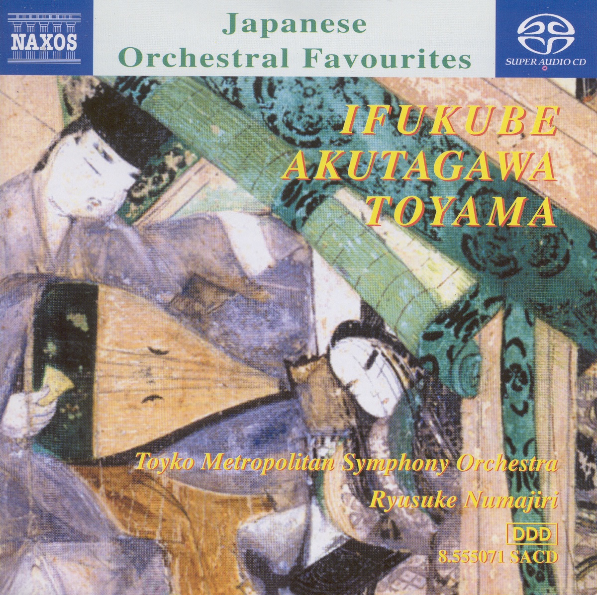 Japanese Orchestral Favourites by Ryusuke Numajiri & Tokyo Metropolitan Symphony Orchestra album cover