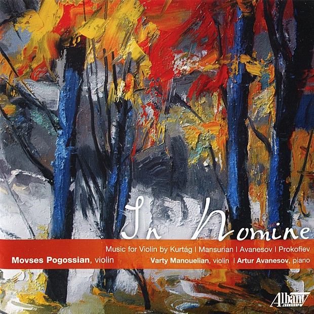 In Nomine by Movses Pogossian, Varty Manouelian & Artur Avanesov album cover