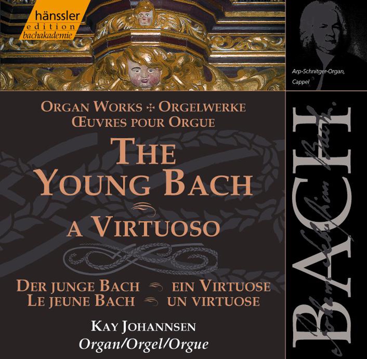 Bach, J.S.: Young Bach (The) - a Virtuoso by Kay Johannsen album cover