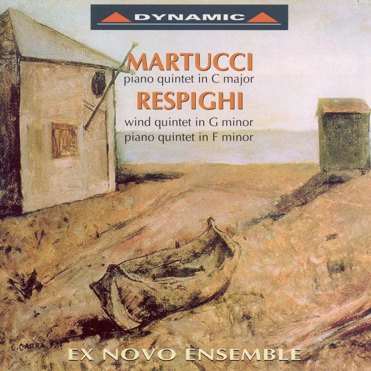 Martucci, G.: Piano Quintet & Respighi, O.: Piano Quintet & Wind Quintet by Aldo Orvieto & Ex Novo Ensemble di Venezia album cover