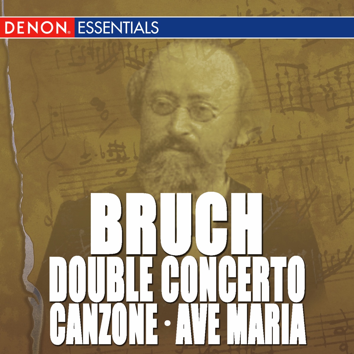 Bruch: Double Concerto, Op. 88 - Canzone for Cello & Orchestra, Op. 55 - Ave Maria, Op. 61 by Sinfonie Orchester des Südwestfunks Baden-Baden & Alfred Scholtz album cover