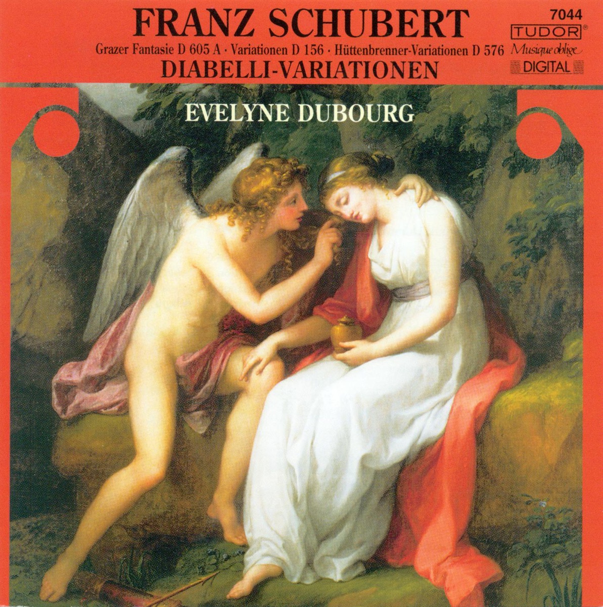 Schubert, F.: Piano Works by Evelyne Dubourg album cover