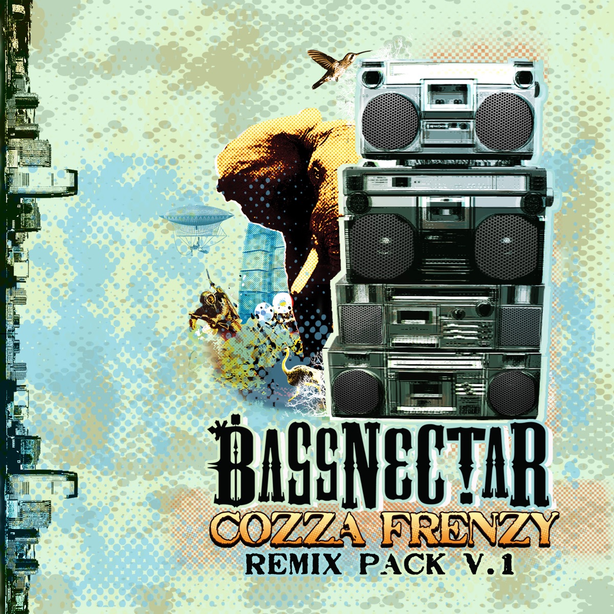 Cozza Frenzy (Remix Pack) Vol. 1 by Bassnectar album cover