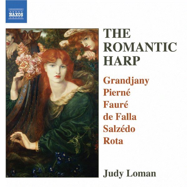 The Romantic Harp by Judy Loman album cover