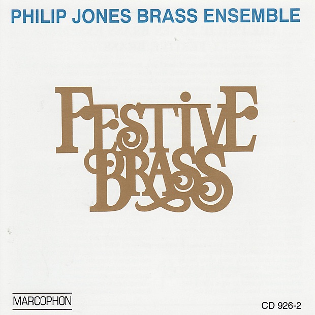 Festive Brass by Philip Jones Brass Ensemble & John Iveson album cover