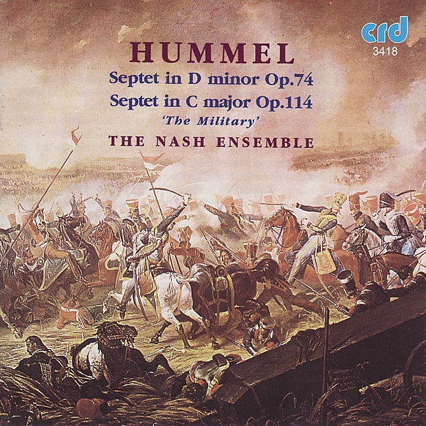 Hummel: Septets by The Nash Ensemble album cover