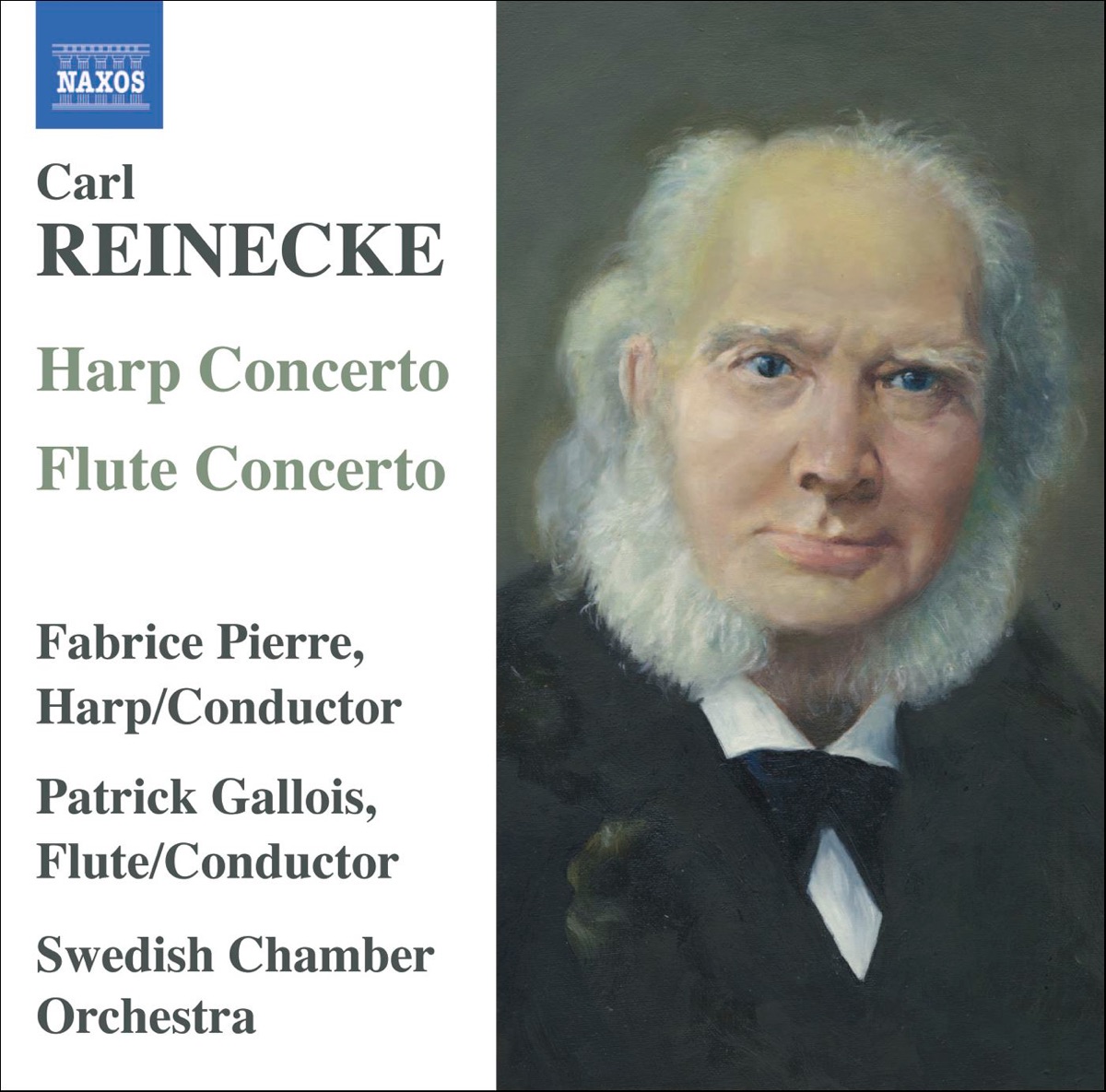 Reinecke: Harp Concerto, Flute Concerto by Fabrice Pierre, Patrick Gallois & Swedish Chamber Orchestra album cover