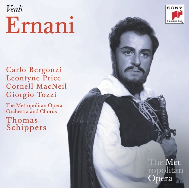 Verdi: Ernani (Metropolitan Opera) by Thomas Schippers & The Metropolitan Opera Orchestra album cover