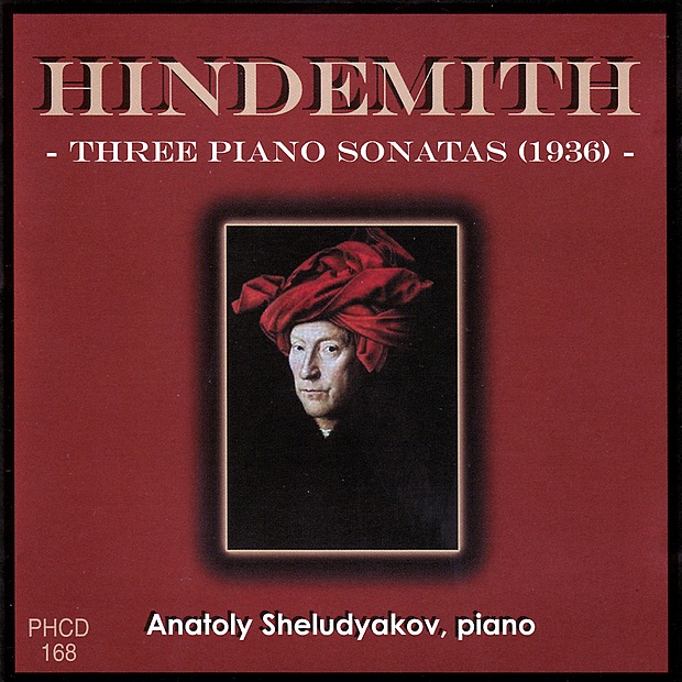 Hindemith: Three Piano Sonatas (1936) by Anatoly Sheludyakov album cover