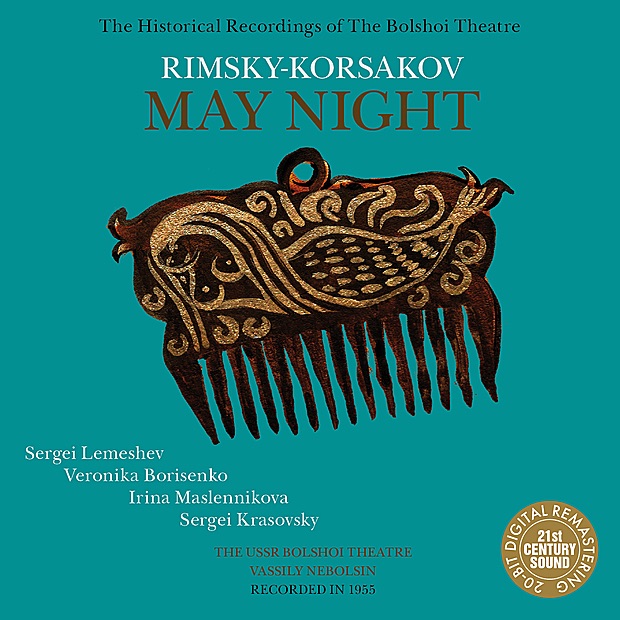 Rimsky-Korsakov: May Night by Bolshoi Theatre, Vassily Nebolsin & Sergei Lemeshev album cover