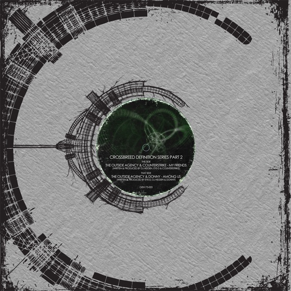 Crossbreed Definition Series Part 2 - Single by The Outside Agency, Donny & Counterstrike album cover