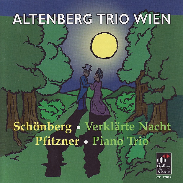 Schoenberg: Verklarte Nacht - Pfitzner: Piano Trio by Altenberg Trio Wien album cover