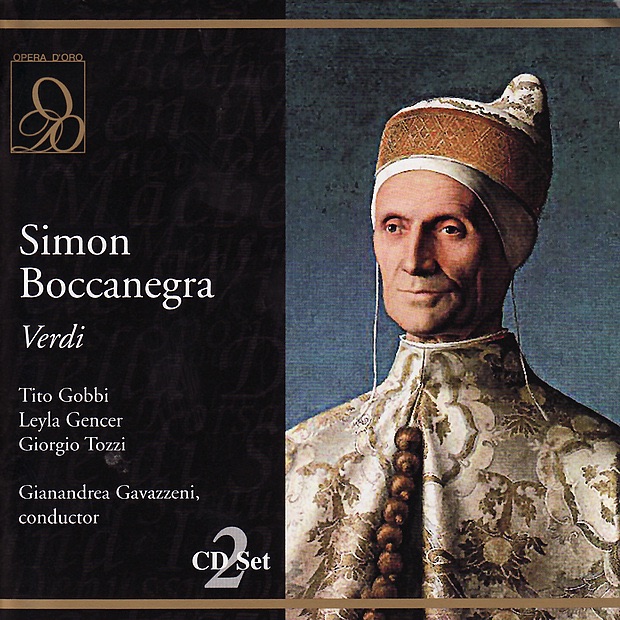 Verdi: Simon Boccanegra by Orchestra of the Vienna State Opera, Chorus of the Vienna State Opera & Gianandrea Gavazzeni album cover