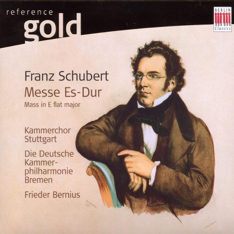 Schubert: Mass No. 6, D. 950 by The Deutsche Kammerphilharmonie Bremen, Frieder Bernius, Stuttgart Chamber Choir, Peter Grönlund, Christoph Prégardien, Cornelius Hauptmann, Soile Isokoski & Martina Borst album cover