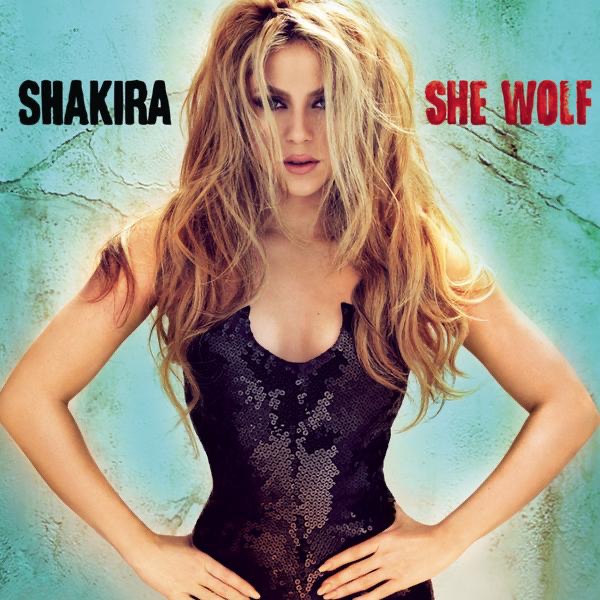 She Wolf (Deluxe Version) by Shakira album cover