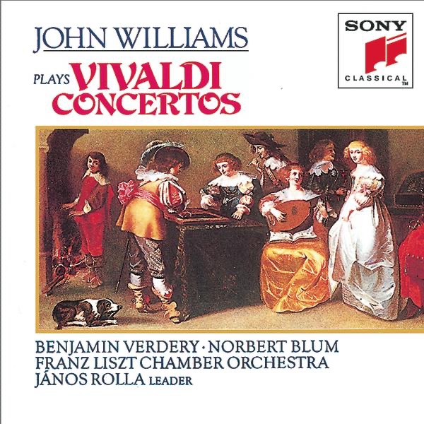 Vivaldi: Concertos by Franz Liszt Chamber Orchestra, John Williams & János Rolla album cover