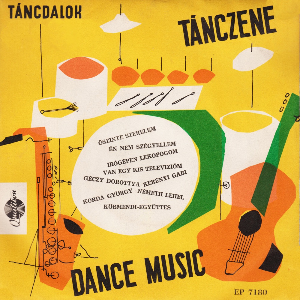 Tánczene by Dorottya Géczy, Lehel Németh, Gabi Kerényi & György Korda album cover