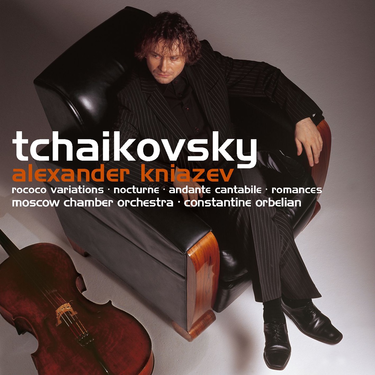 Kniazev - Tchaikovsky: Rococo Variations - Andante Cantabile - Romances by Alexander Kniazev, Constantine Orbelian & Moscow Chamber Orchestra album cover