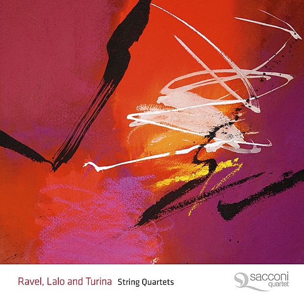 String Quartets By Ravel, Lalo and Turina by Sacconi Quartet album cover