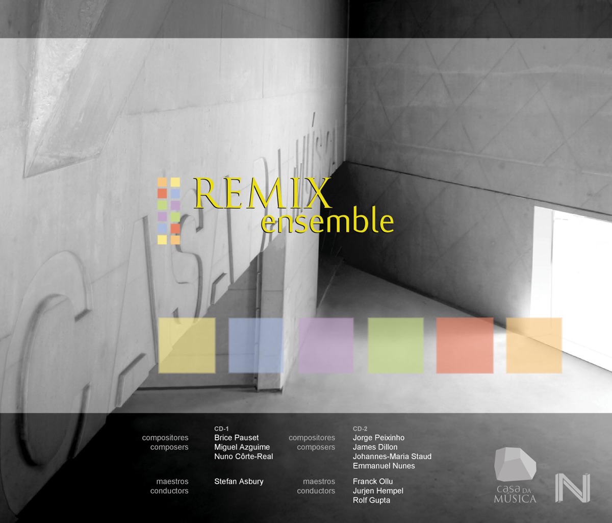 Remix Ensemble by Remix Ensemble, Stefan Asbury, Rolf Gupta, Jurjen Hempel & Franck Ollu album cover