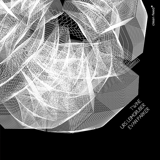 Twine by Urs Leimgruber & Evan Parker album cover