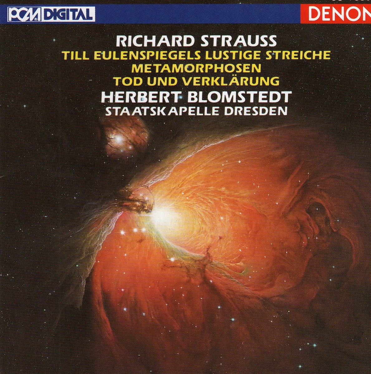 Strauss: Till Eulenspiegels Lustige Streiche by Herbert Blomstedt & Staatskapelle Dresden album cover