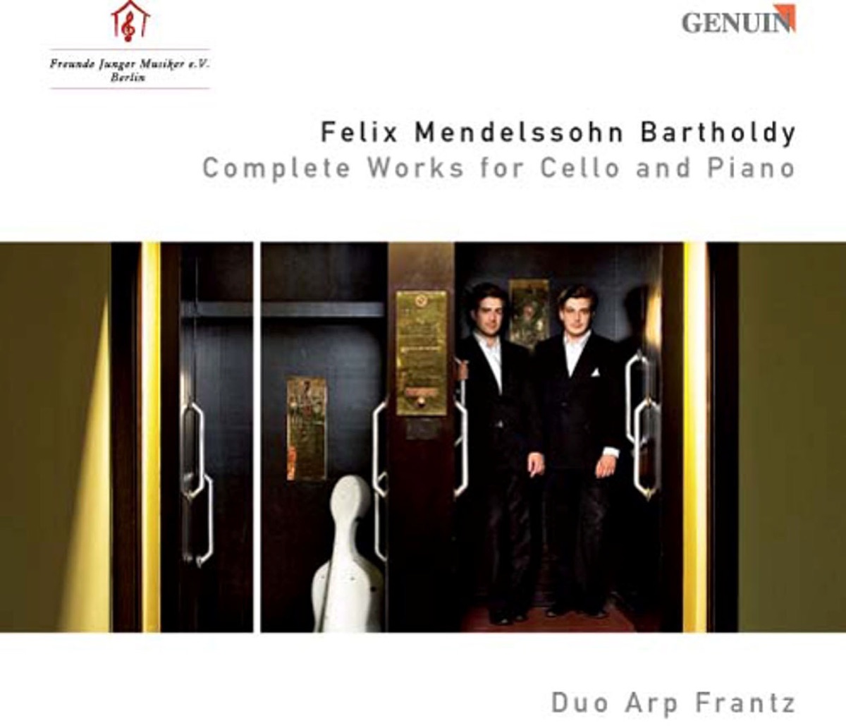 Mendelssohn, Felix: Cello and Piano Music (Complete) by Caspar Frantz & Julian Arp album cover
