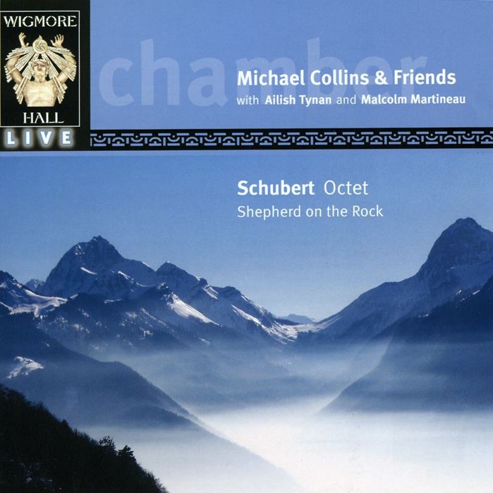 Schubert: Octet & Shepherd On the Rock by Michael Collins album cover