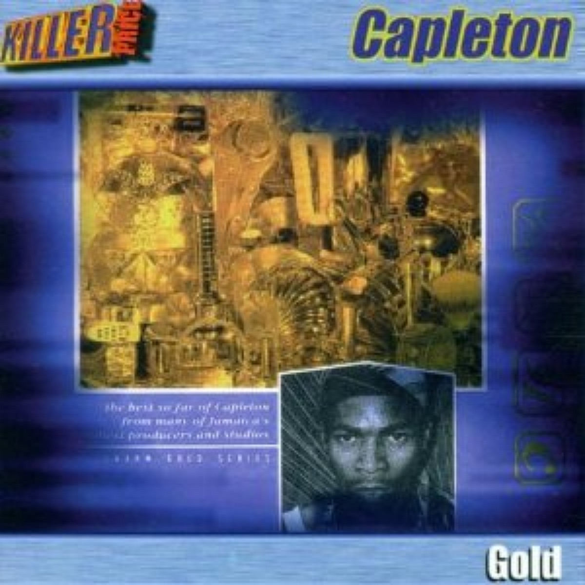 The Very Best of Capleton Gold (Limited Edition) by Capleton album cover