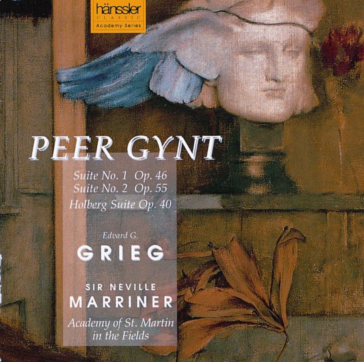 Grieg: Peer Gynt, Suite No. 1, Op. 46 - Suite No. 2, Op. 55 - Holberg Suite, Op. 40 by Academy of St Martin in the Fields & Sir Neville Marriner album cover